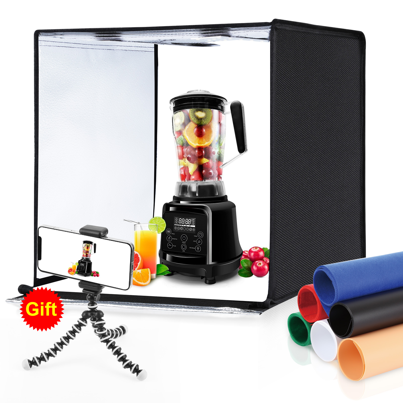 Photography Lighting Background - PULUZ 60cm Photo Studio Light Box