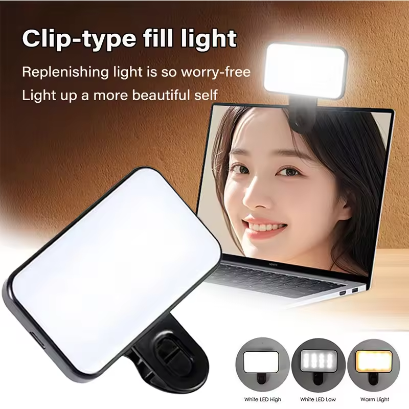 Photography Lighting Styles - 2pcs Portable Mini Selfie Fill Light