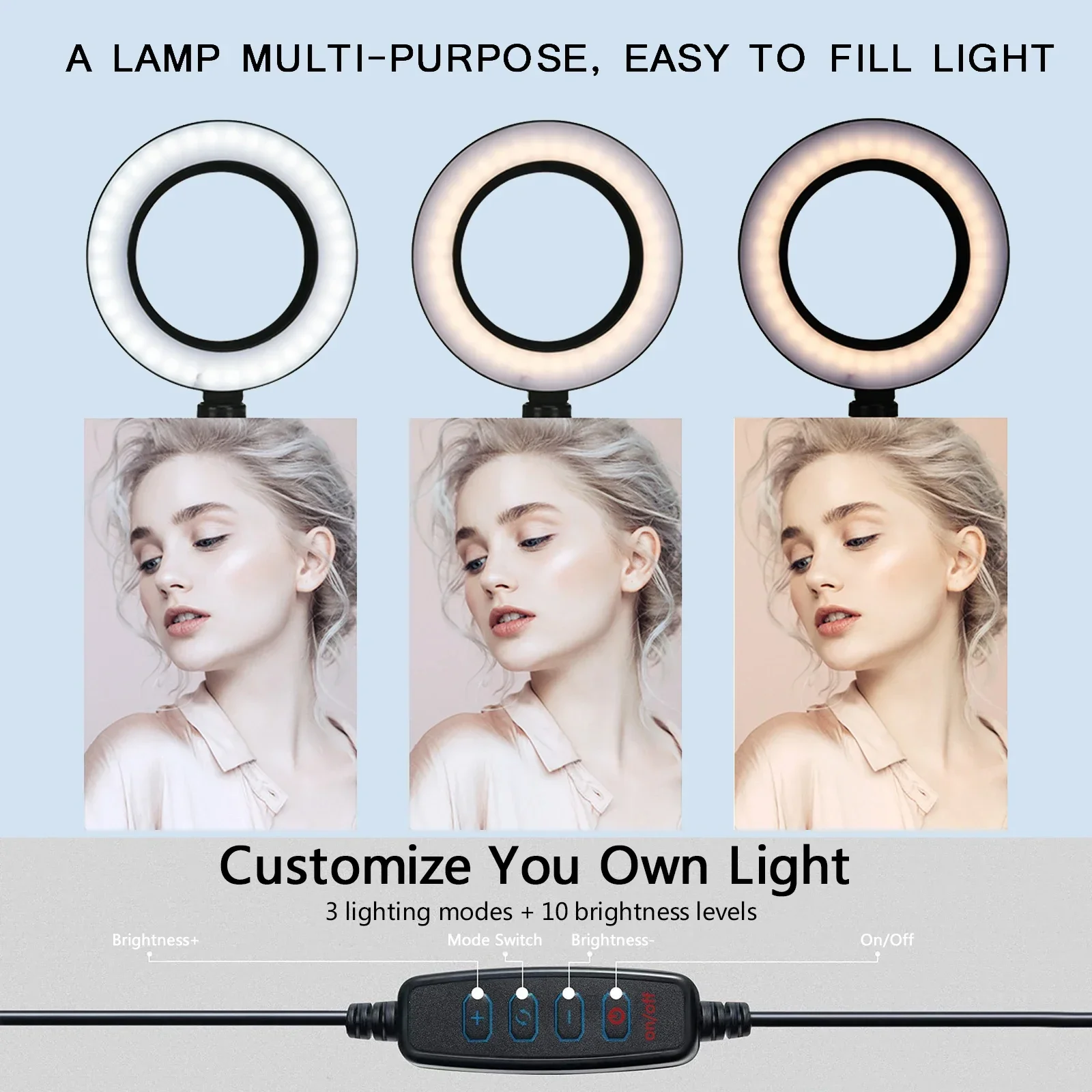 Universal Mobile Phone Holder  - Photography Lighting Background recension och pris