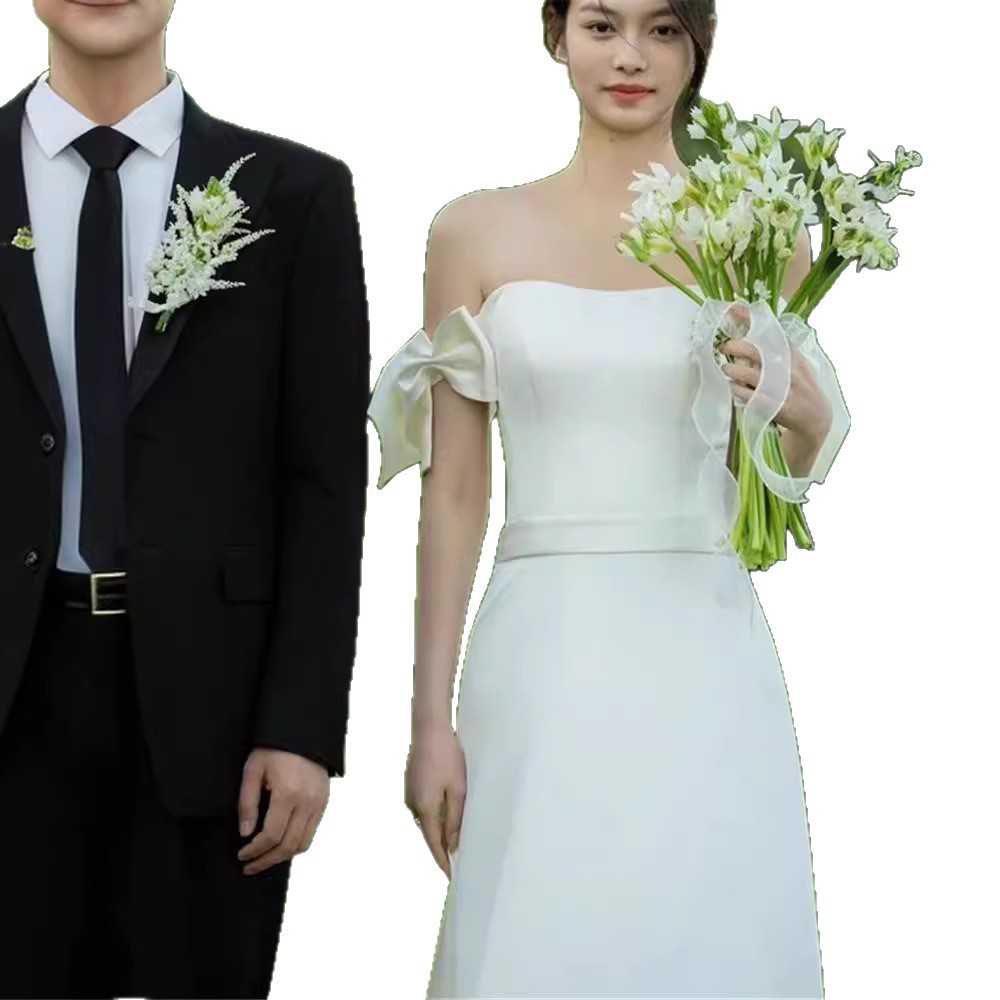 Black Satin Hebe Style Wedding - Photography Lighting Style recension och pris