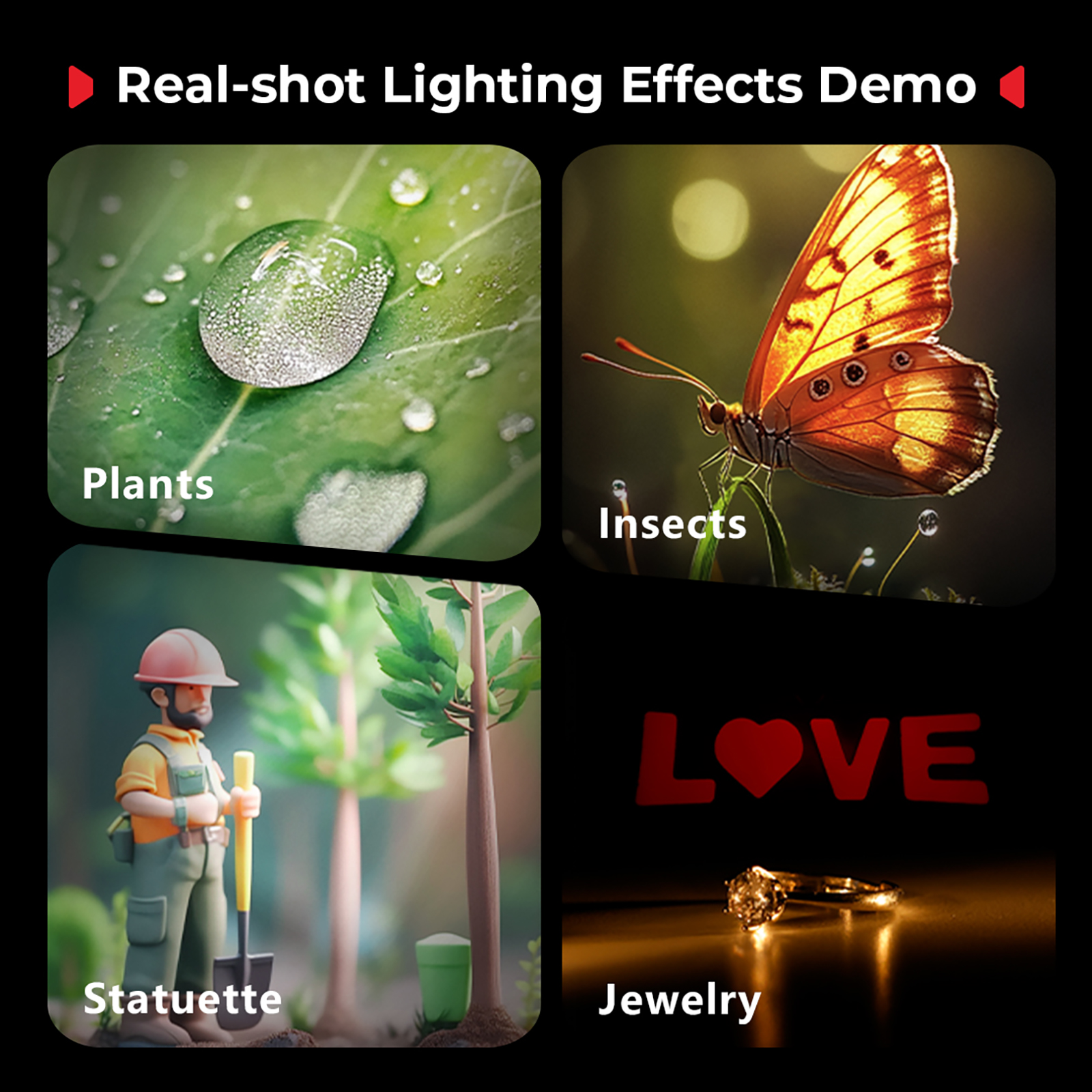 SmallRig RM 03 Macro Light wit - Flower Photography Led Lighting Pack recension och pris