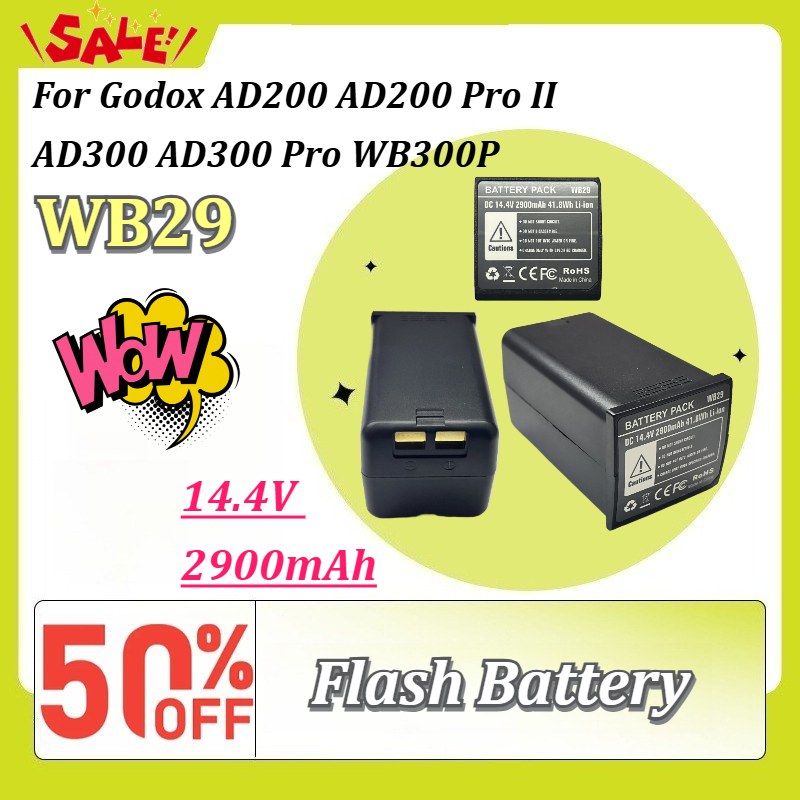 New 14.4V 2900mAh Li-ion Studi - Photography Lighting Kit Godox recension och pris