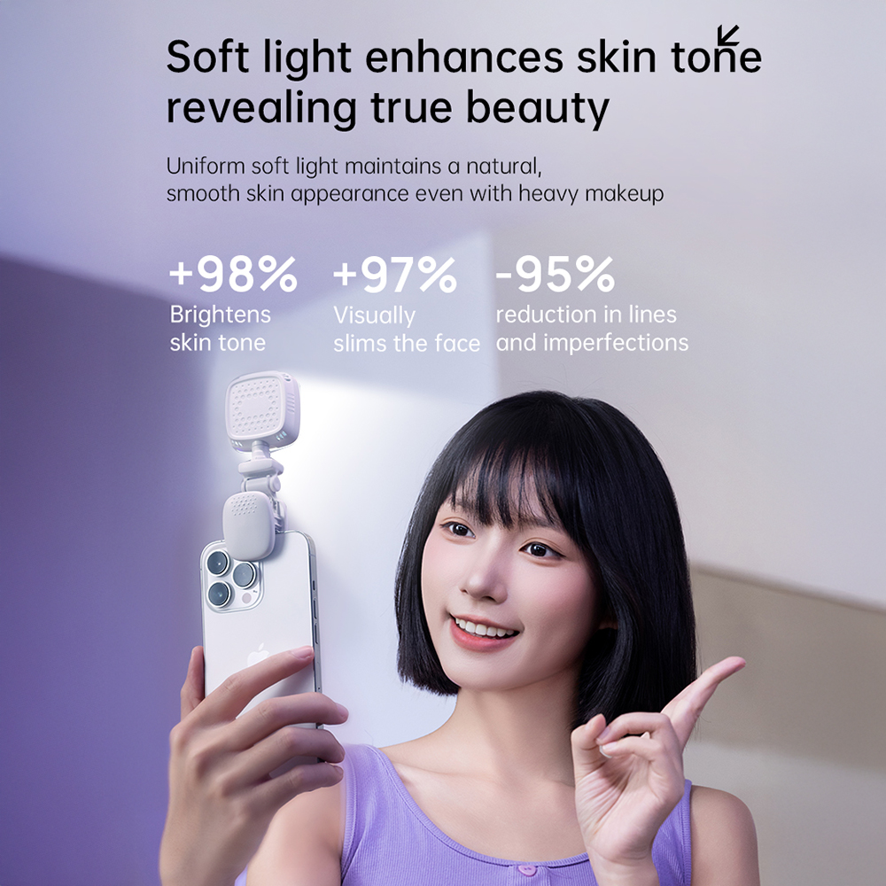 Portable LED Selfie Light Came - Photography Lighting Spotlight recension och pris
