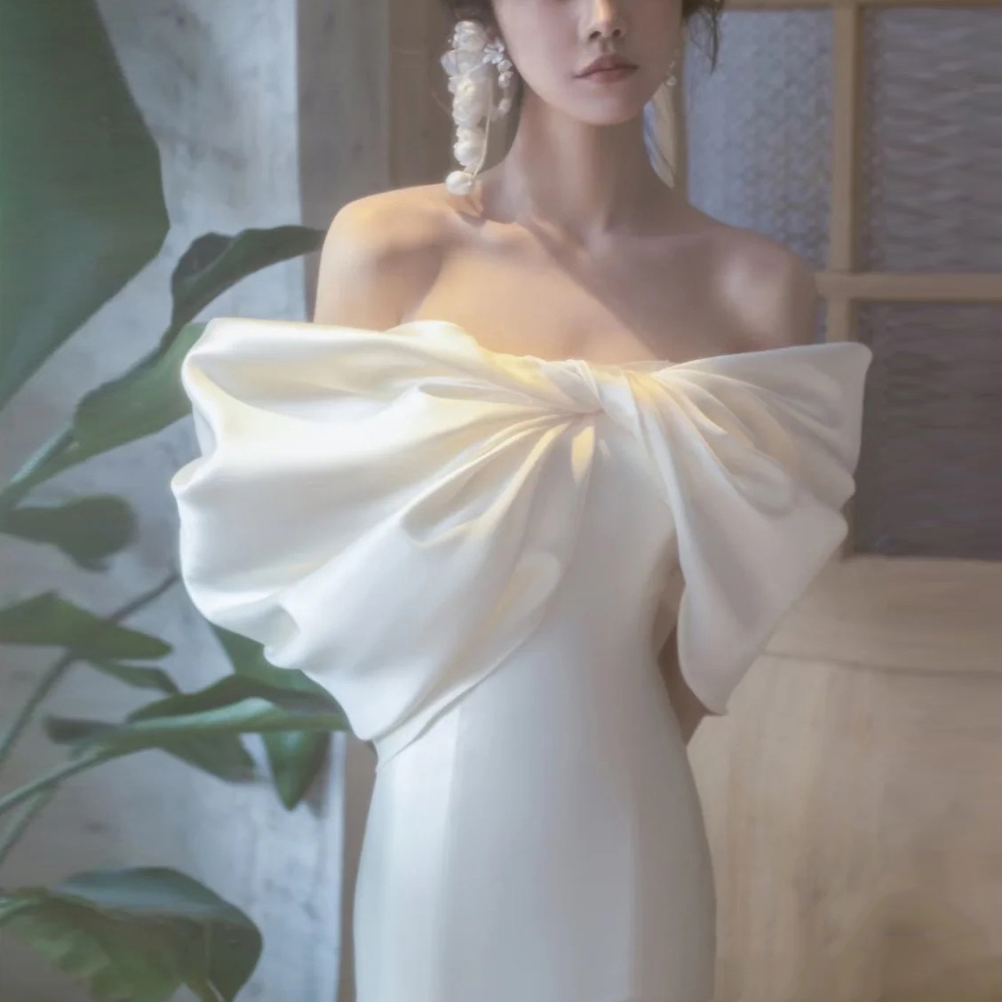 2026 New Light Wedding Dress S - Photography Lighting Style recension och pris