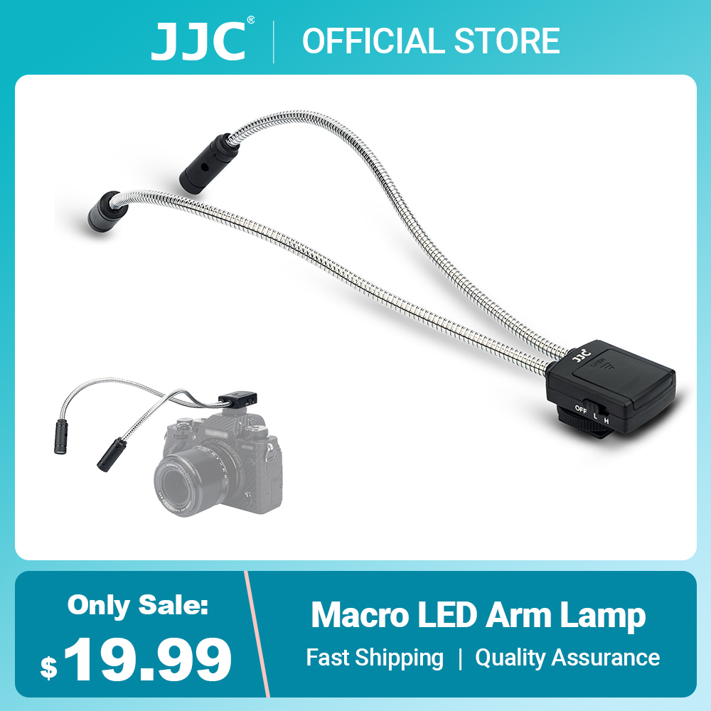 JJC Macro LED Arm Lamp Flash L - Flower Photography Led Lighting Pack recension och pris