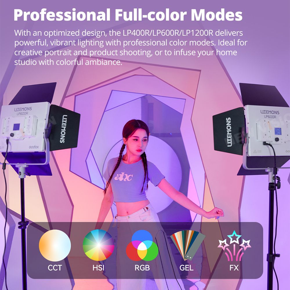 Godox LITEMONS LP400R/Bi LP600 - Photography Lighting Kit Godox recension och pris