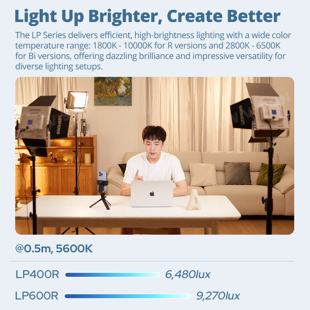 Godox LITEMONS LP400R/Bi LP600 - Photography Lighting Kit Godox recension och pris