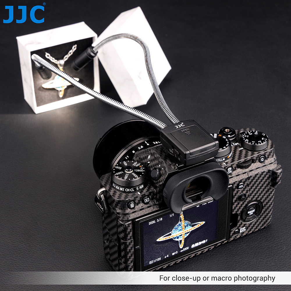 JJC LED Macro Arm Light Photo  - Flower Photography Led Lighting Pack recension och pris