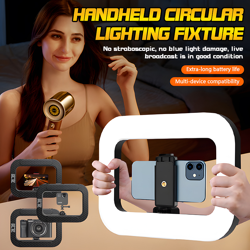 Roreta Handheld Ring LED Recha - Photography Artificial Lighting recension och pris