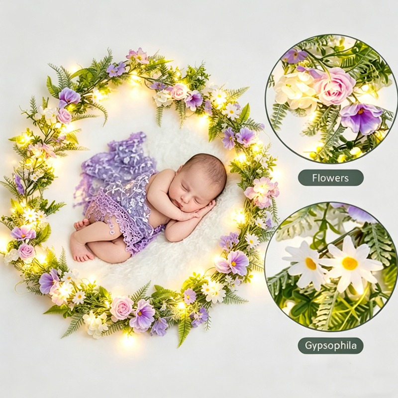 LED Artificial Peony Daisy Vin - Photography Artificial Lighting recension och pris