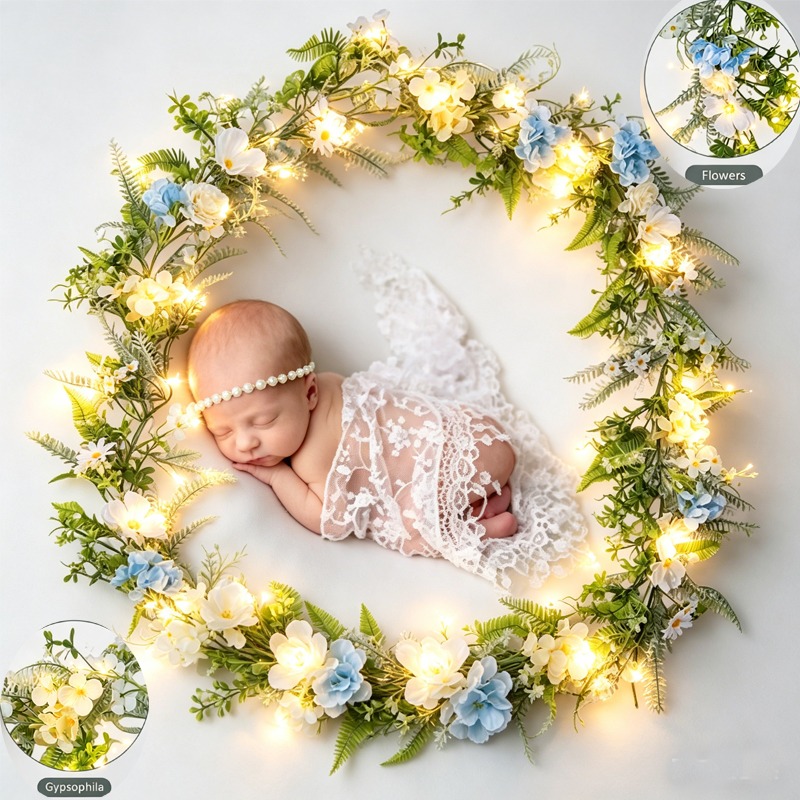 LED Artificial Peony Daisy Vin - Photography Artificial Lighting recension och pris