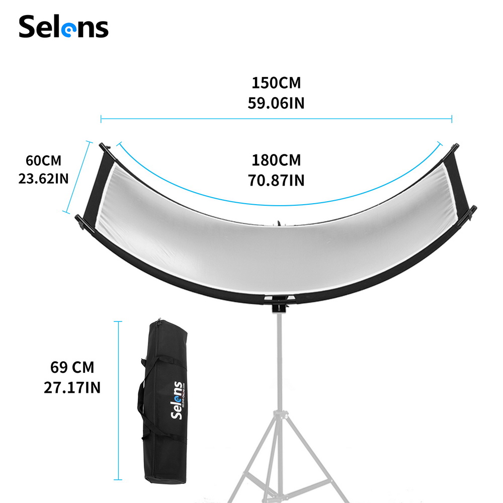 Selens Curved Light Studio U-t - Photography Types Of Lighting recension och pris