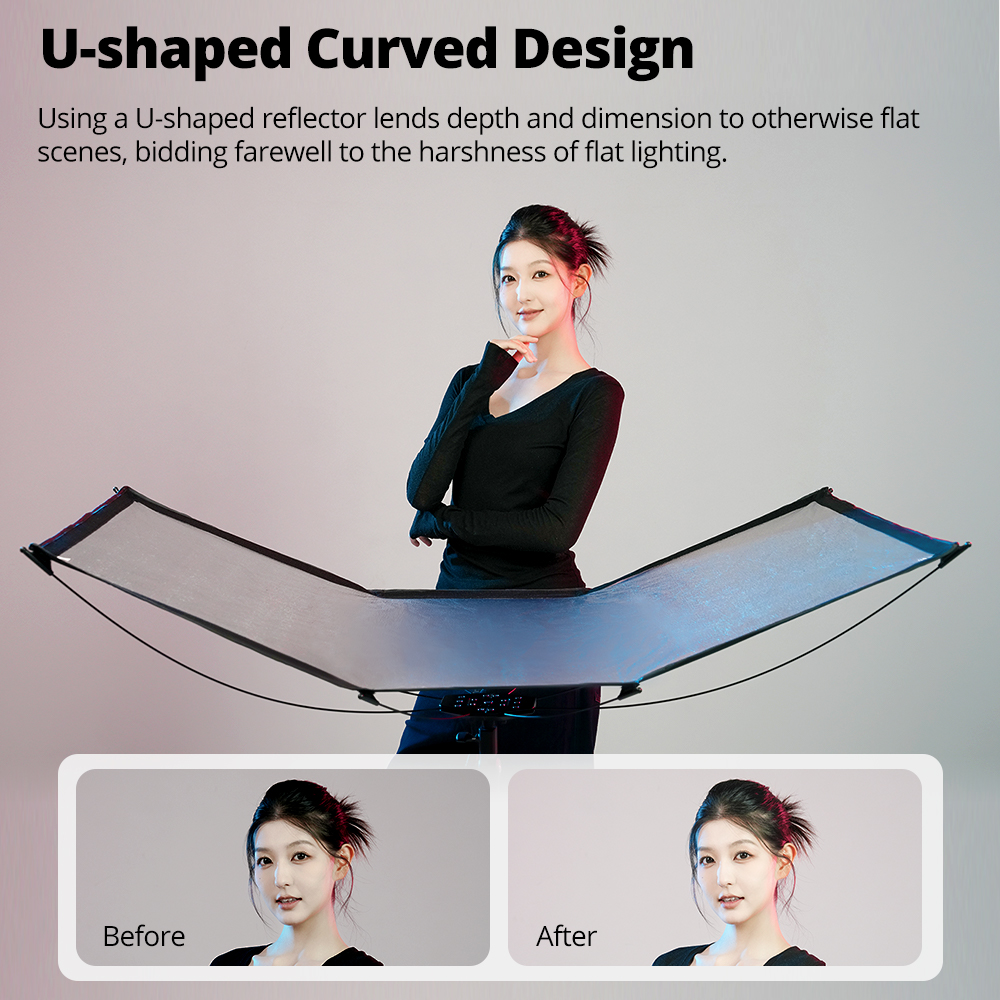 AMBITFUL 3in1 U-Type Light Dif - Photography Types Of Lighting recension och pris