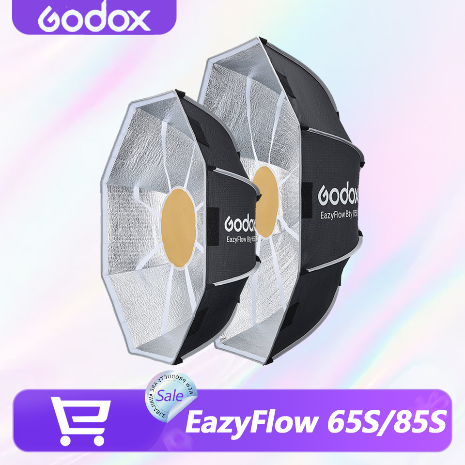 Godox EazyFlow Bty 65S/85S Col - Photography Studio Lighting Set Up recension och pris