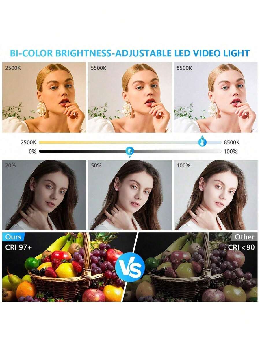 10 Inch LED Studio Spotlight W - Photography Lighting Studio recension och pris