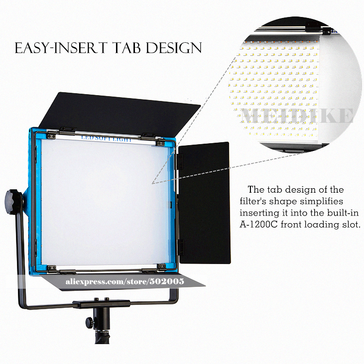 Yidoblo A-1200c 140W RGB LED L - Photography Lighting App recension och pris