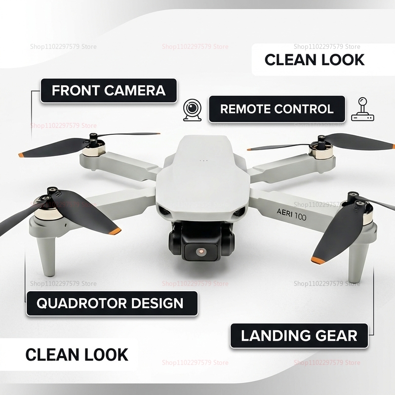 Mini Dronеs Aeri100 8K Profess - Photography Lighting App recension och pris