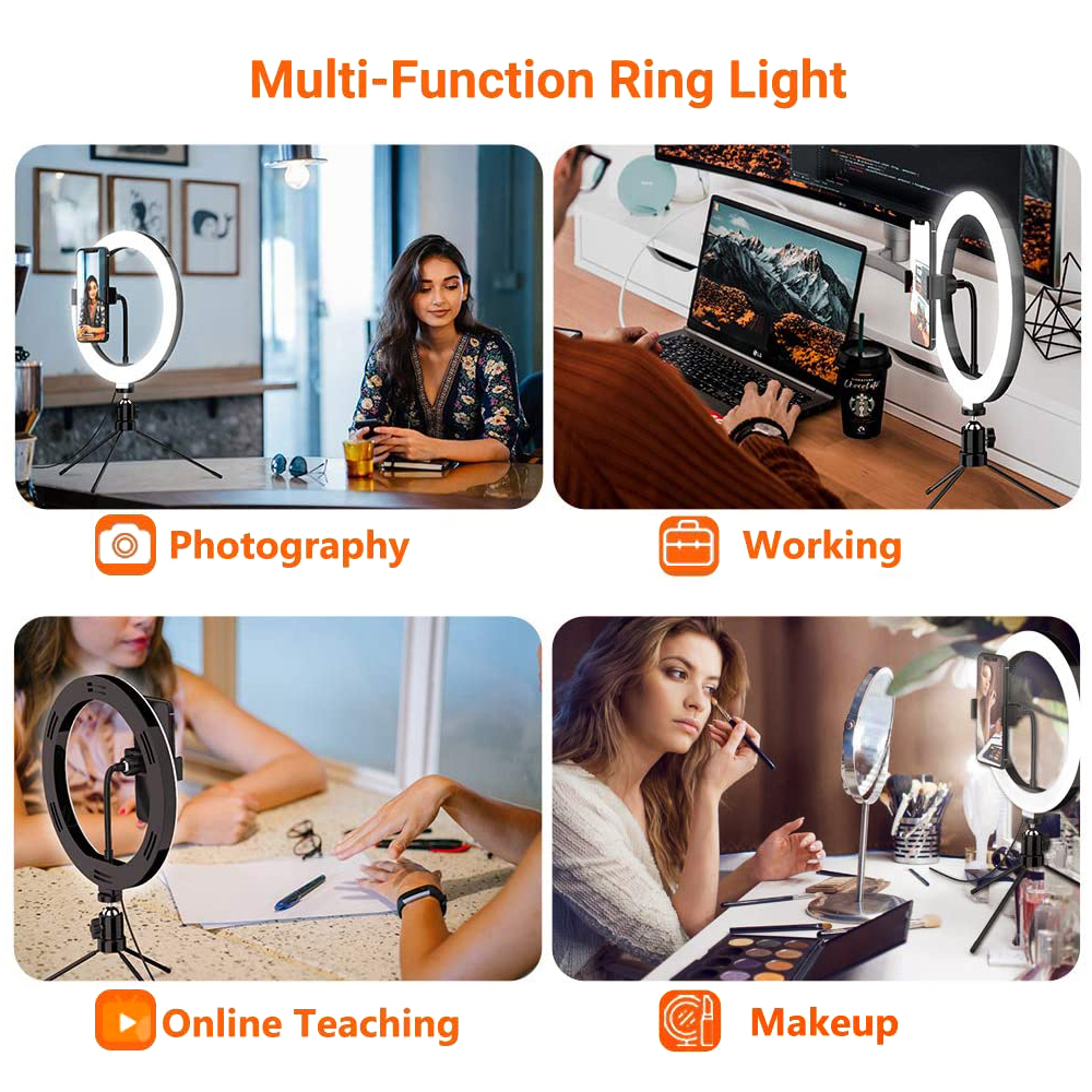 26cm 10 inch Led Ring Selfie L - Photography Lighting Spotlight recension och pris