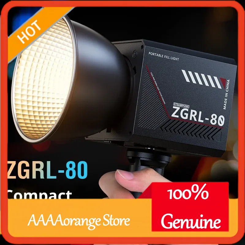 ZGRL80 80W COB LED Video Light - Photography Lighting For Outdoors recension och pris