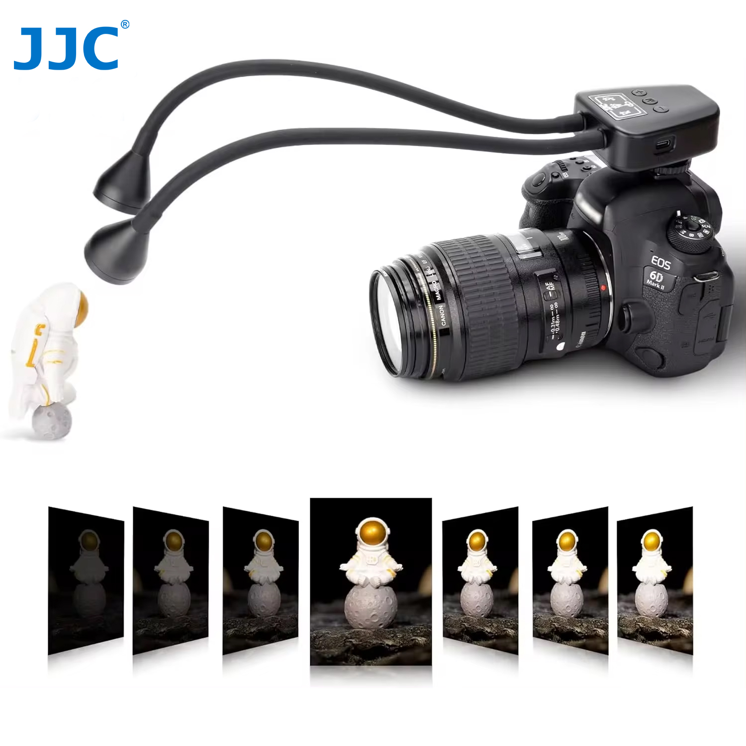 JJC LED Macro Arm Light with 1 - Flower Photography Led Lighting Pack recension och pris