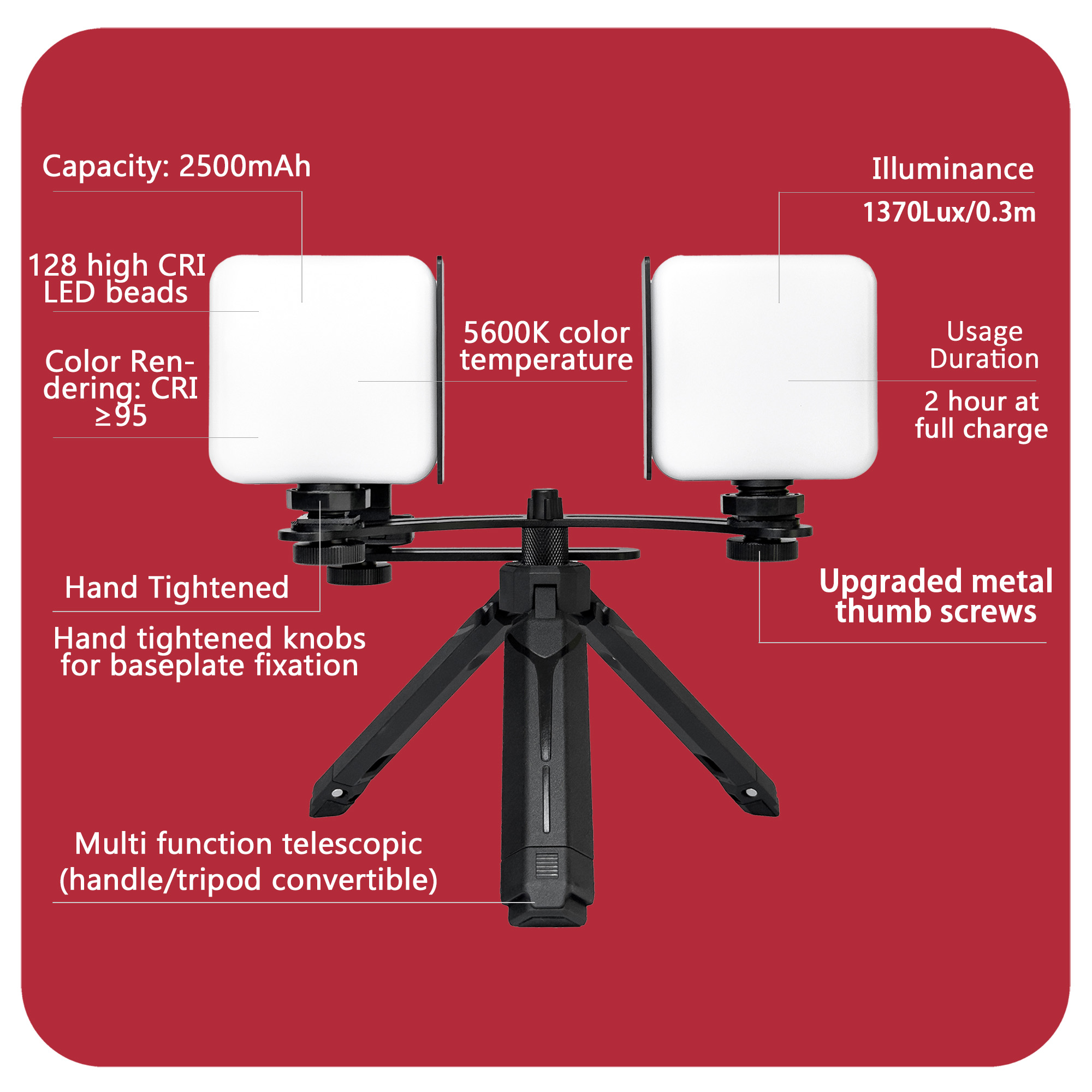 HERA Photography Light MK019 F - Photography Lighting Spotlight recension och pris