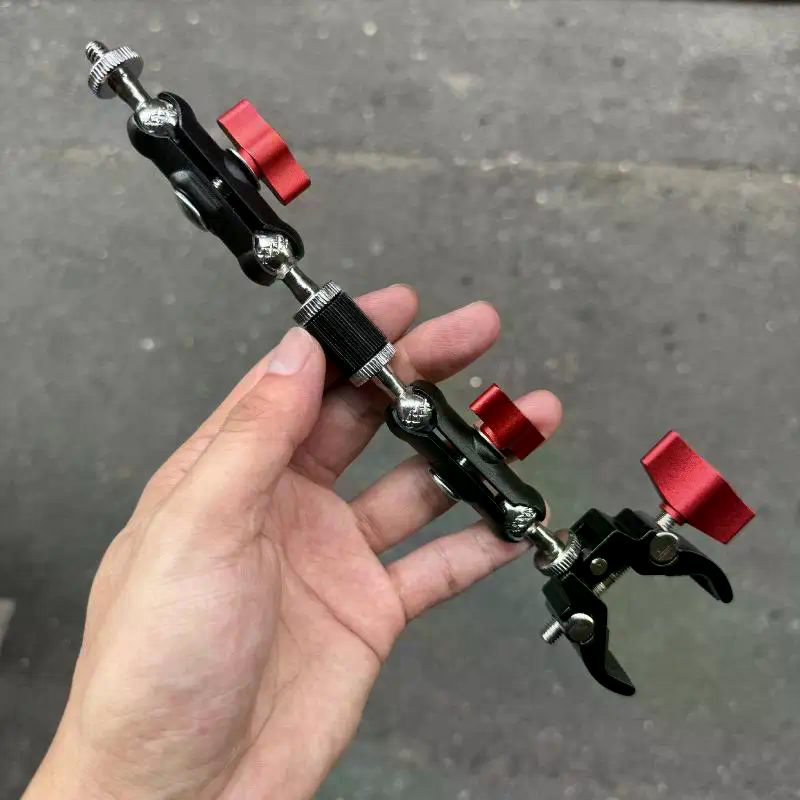 Camera Super Clamp with Double - Photography Lighting Rig recension och pris