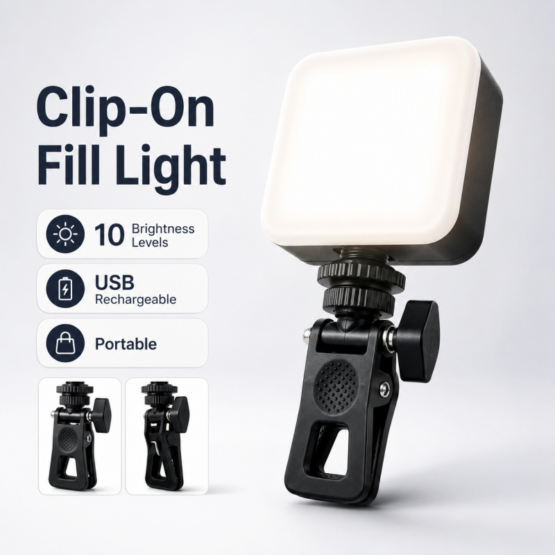 AY-49 Portable  LED Fill Light - Photography Lighting Spotlight recension och pris