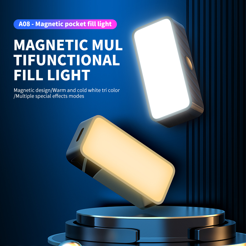 Magnetic Portable Mini Selfie  - Photography Lighting Spotlight recension och pris