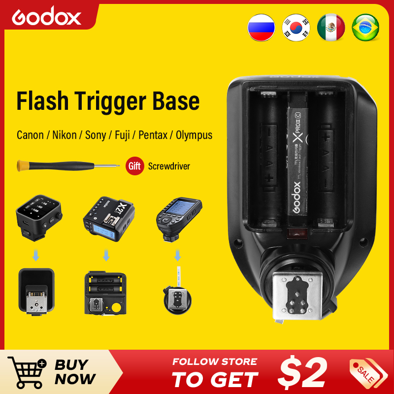 Godox X2T Trigger Hot Shoe XPR - Photography Lighting Kit Godox recension och pris