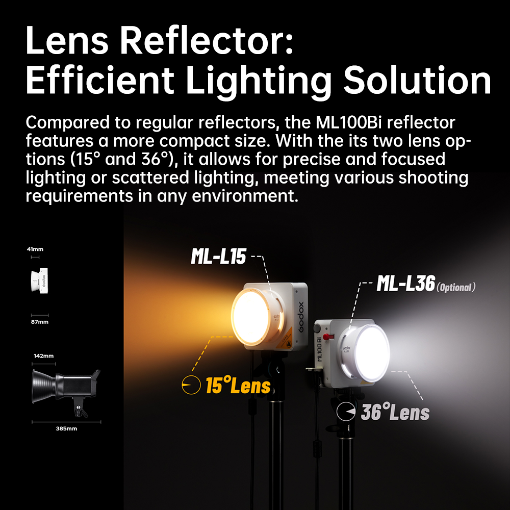 Godox ML100BI  Full Color LED  - Photography Lighting App recension och pris