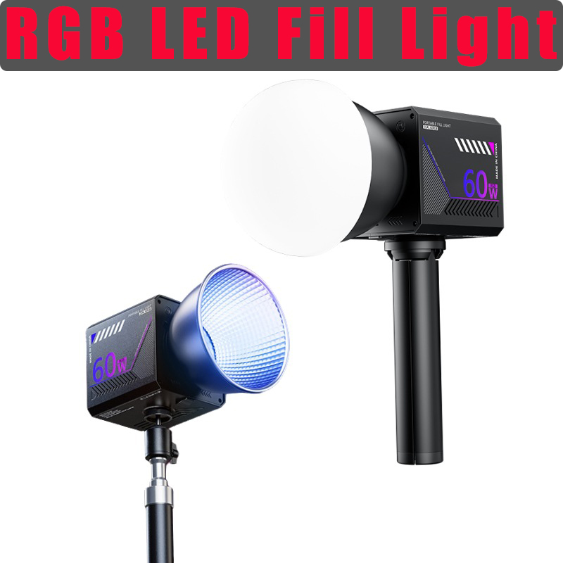 60W RGB Video Light Portable L - Photography Lighting Background recension och pris