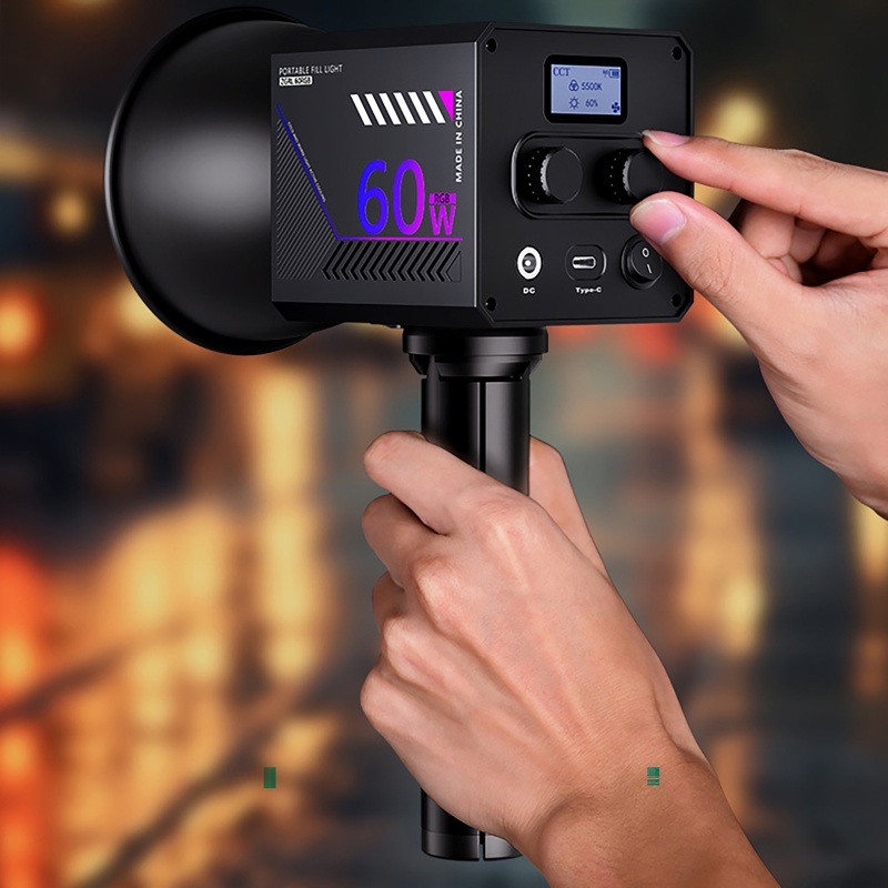 60W RGB Video Light Portable L - Photography Lighting Background recension och pris