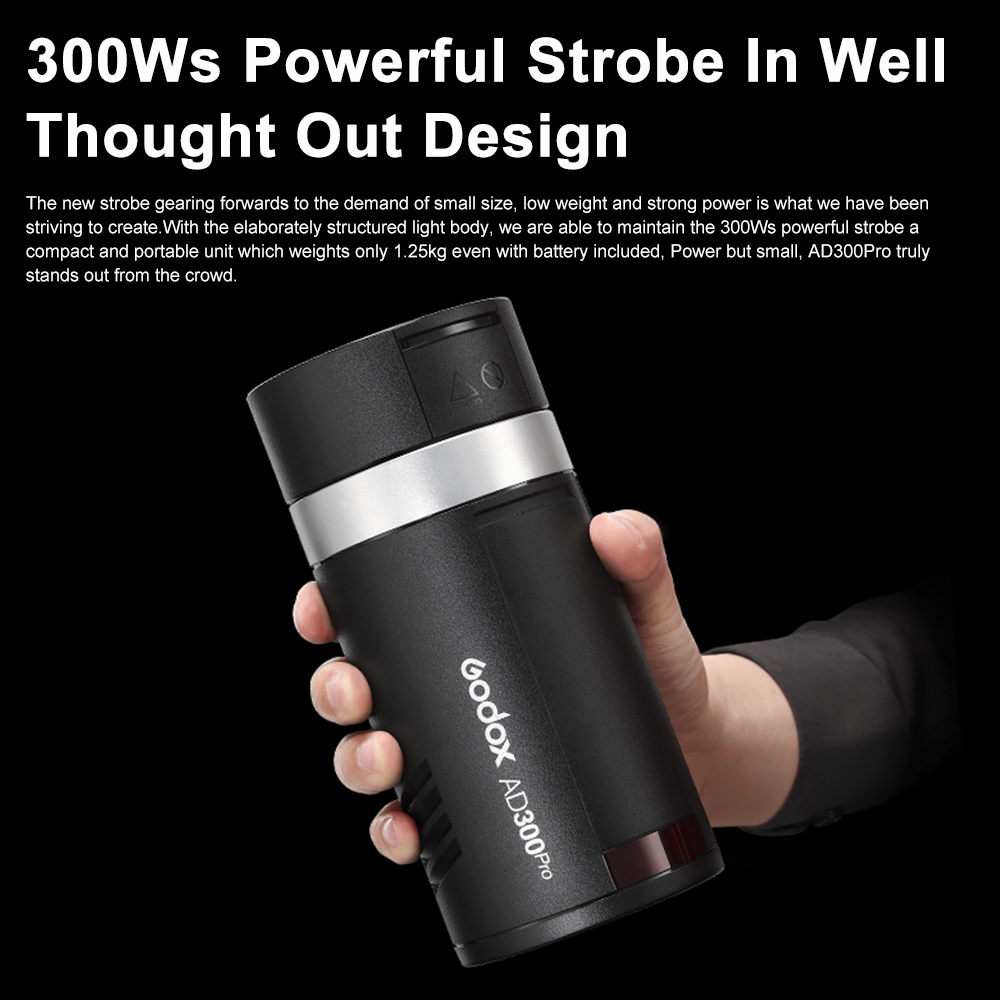 Godox AD300Pro Outdoor Flash L - Photography Lighting Kit Godox recension och pris