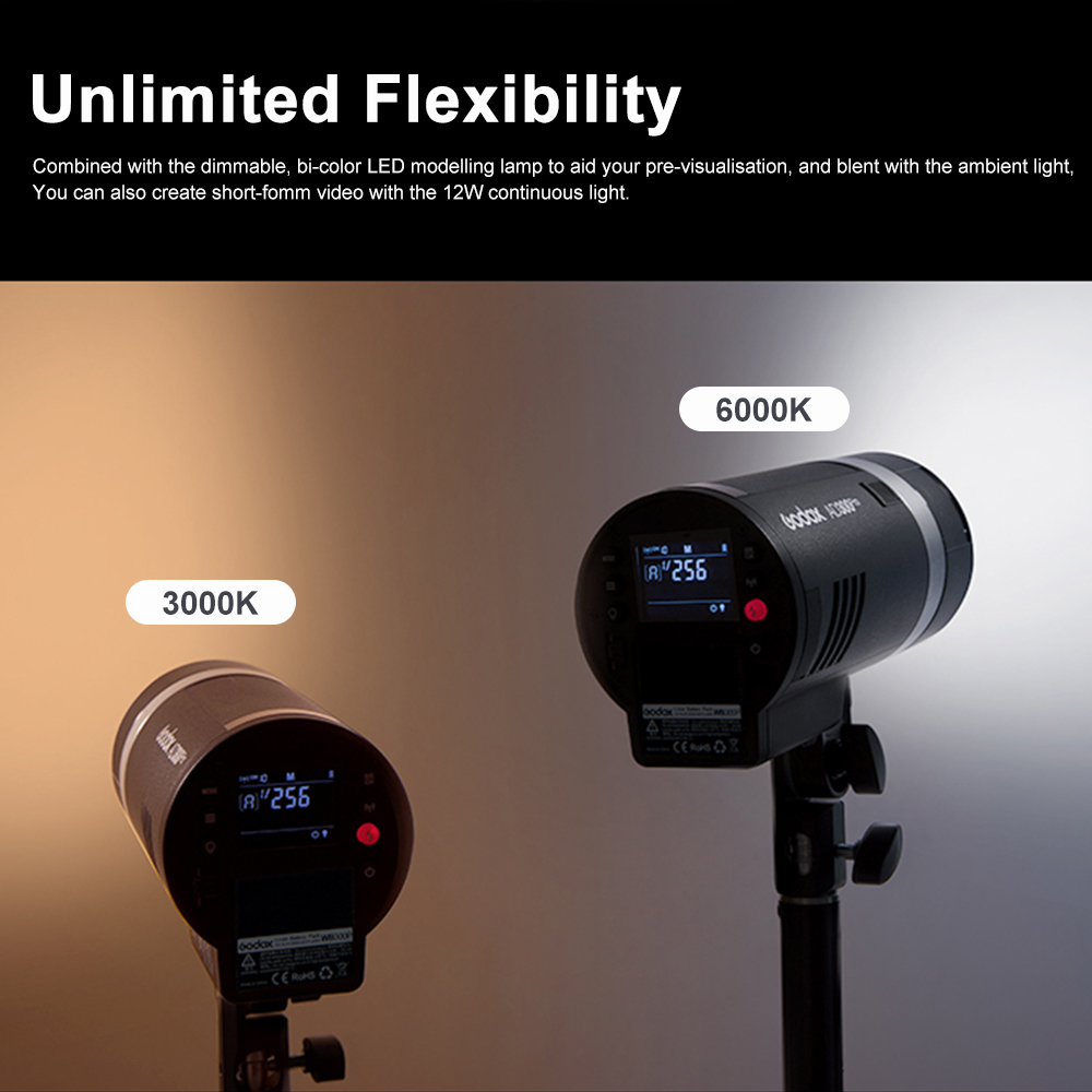 Godox AD300Pro Outdoor Flash L - Photography Lighting Kit Godox recension och pris