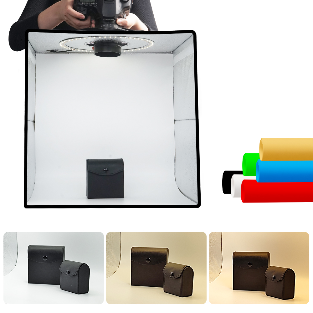 Lightdow Dimmable Photo Box LE - Photography Lighting Background recension och pris