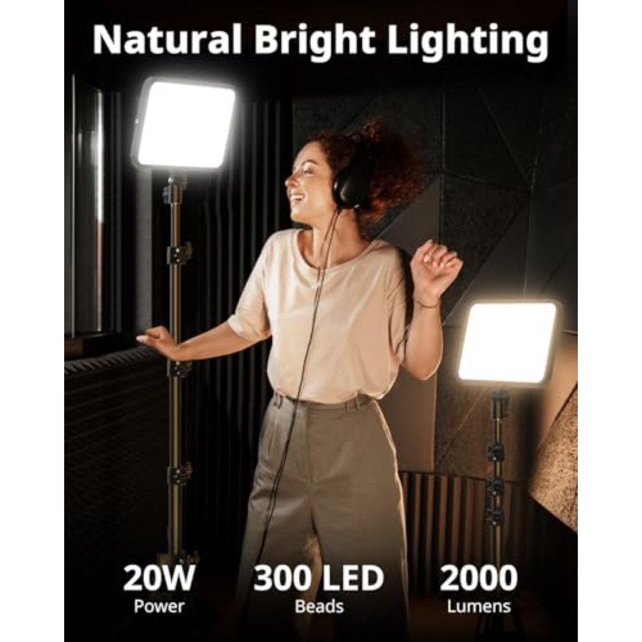2 Pack LED Video Light Kit, Ph - Photography Lighting Studio recension och pris