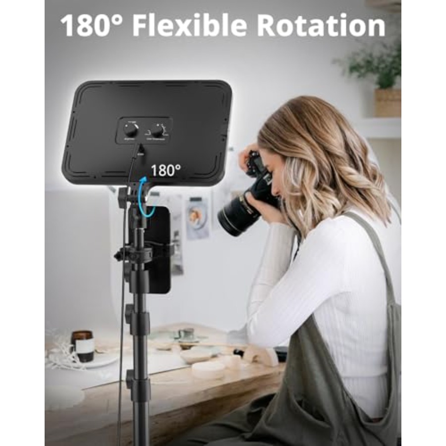 2 Pack LED Video Light Kit, Ph - Photography Lighting Studio recension och pris