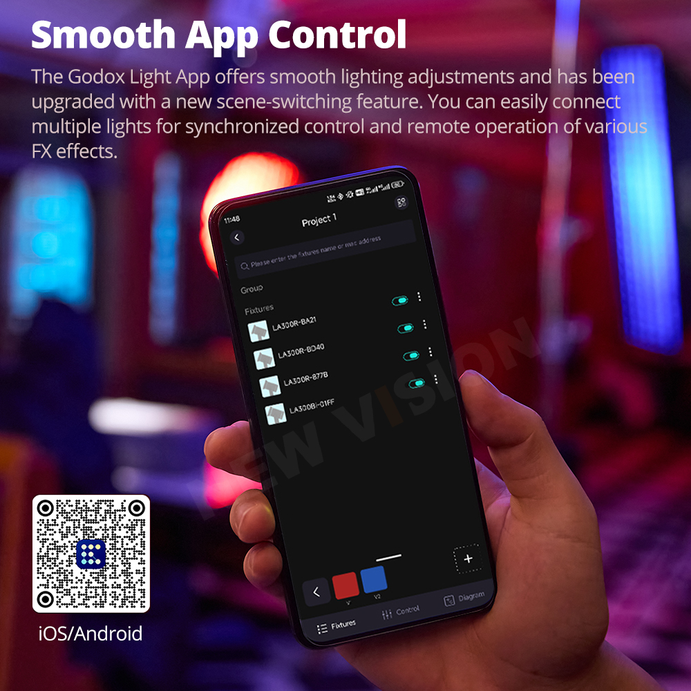 GODOX LITEMONS Full-color LED  - Photography Lighting App recension och pris