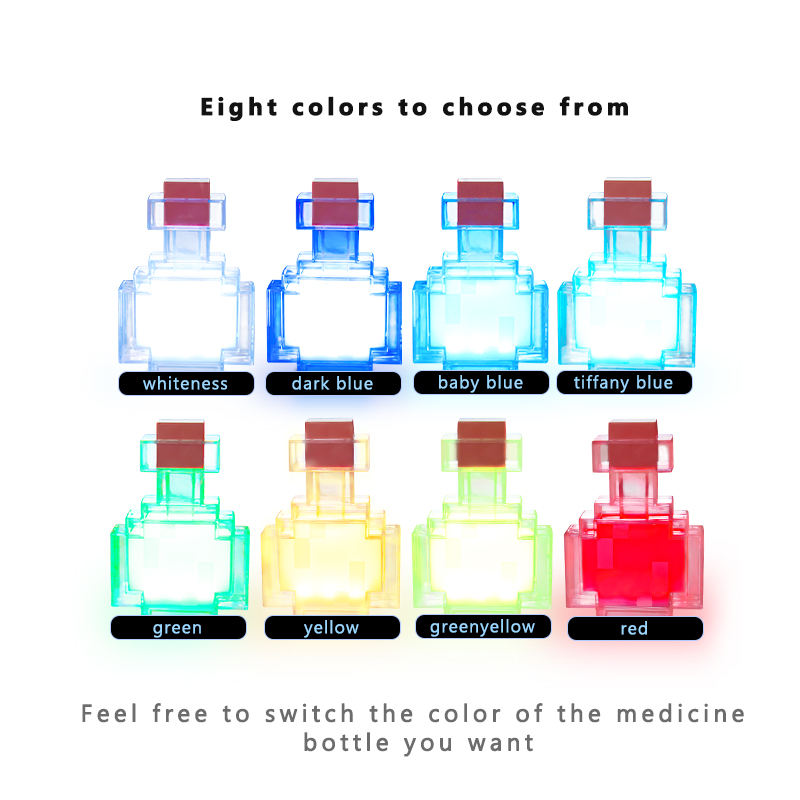 MC Game Potion Bottle Night Li - Photography Lighting Styles recension och pris