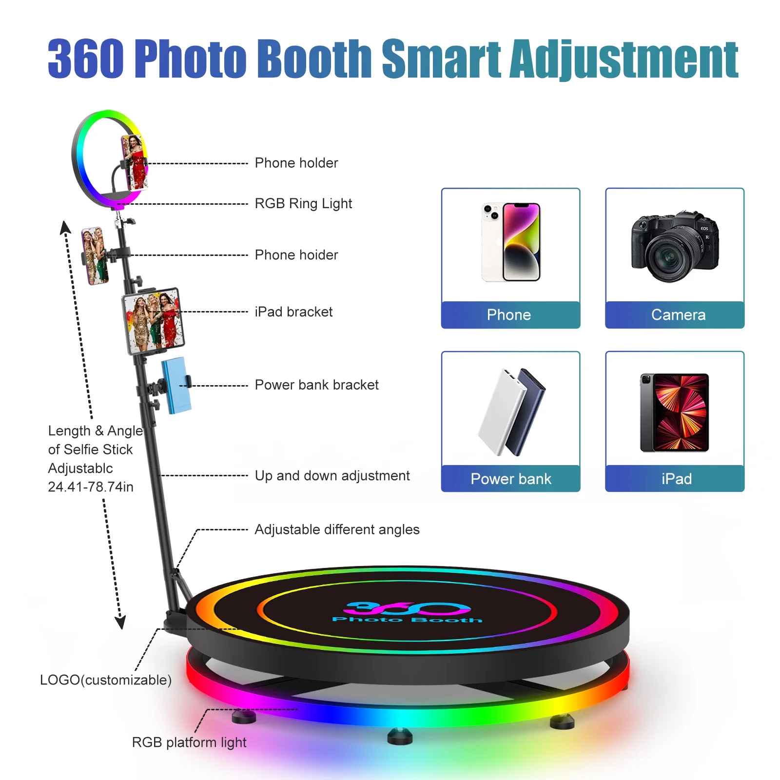 360 Photo Booth with Flight Ca - Photography Lighting App recension och pris