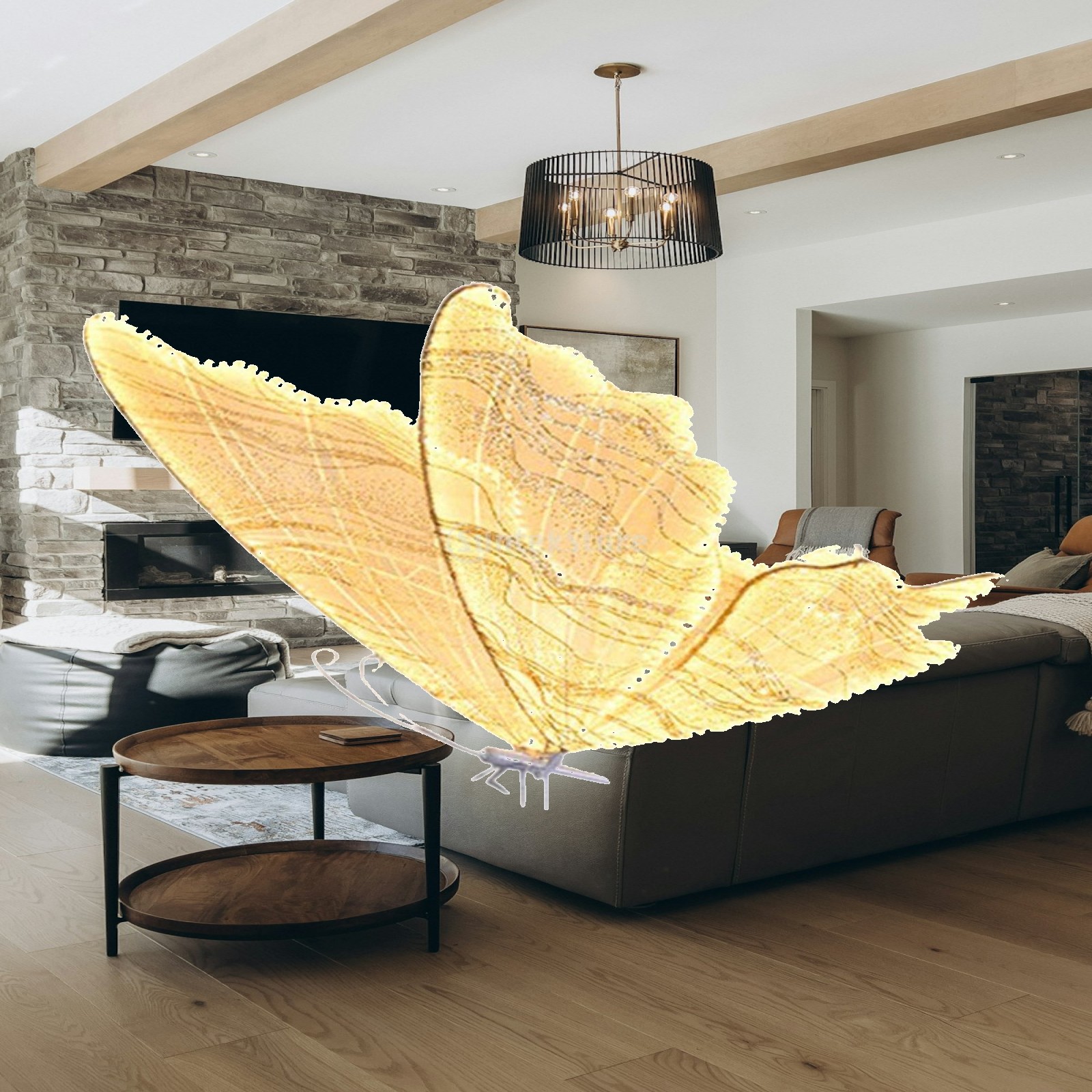 Butterfly Pendant Light Weddin - Photography Artificial Lighting recension och pris