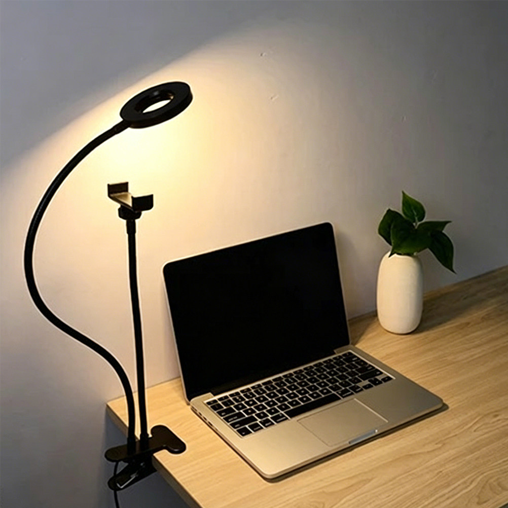 Selfie Ring Lamp Black Clip Ty - Photography Types Of Lighting recension och pris