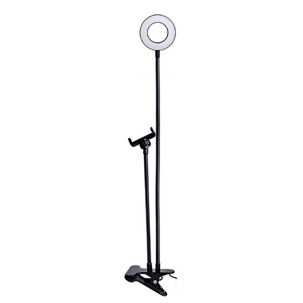 Selfie Ring Lamp Black Clip Ty - Photography Types Of Lighting recension och pris