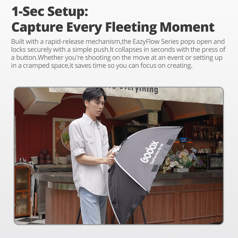 Godox EazyFlow series Foldable - Photography Studio Lighting Set Up recension och pris