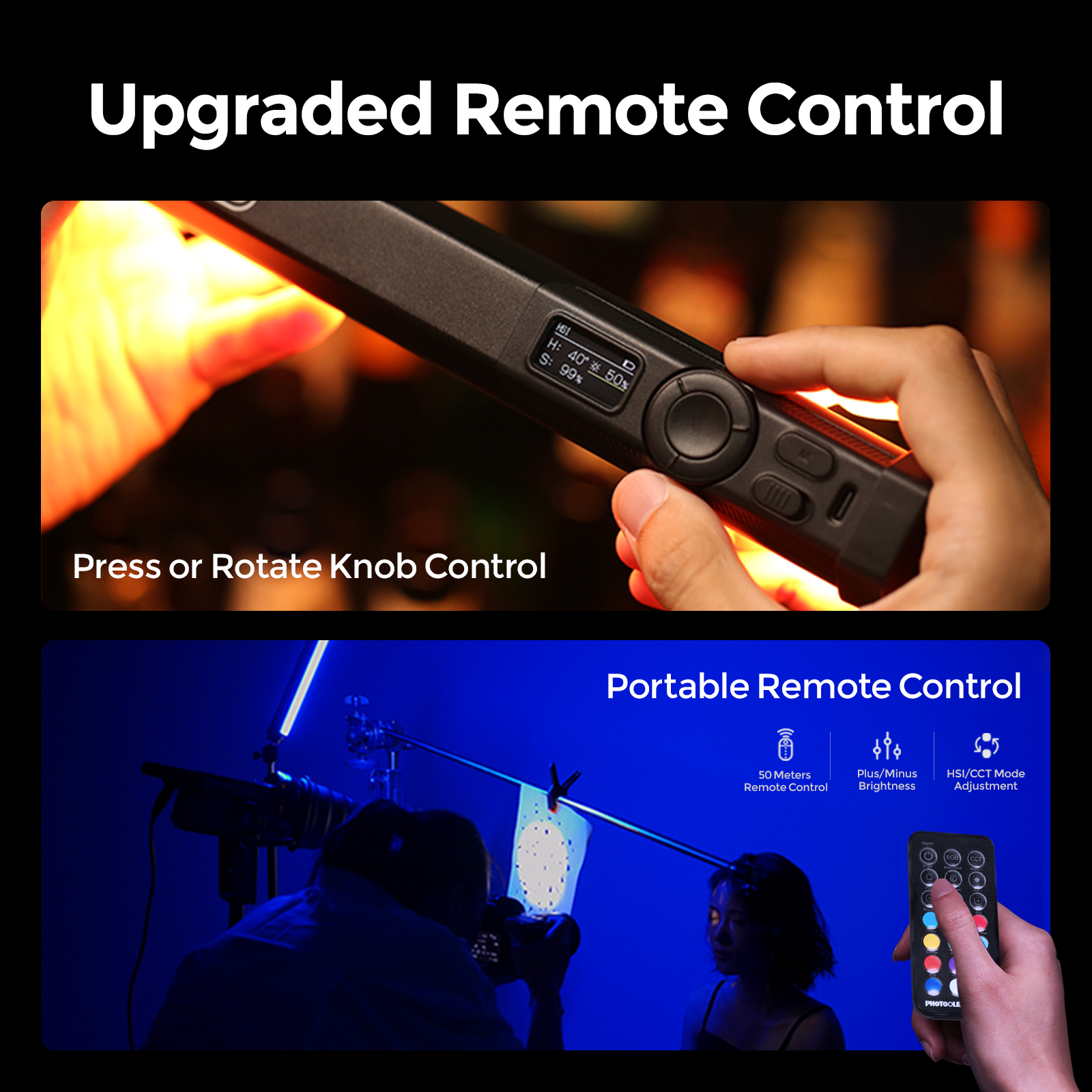 PHOTOLEX RGB Colorful Stick Li - Photography Types Of Lighting recension och pris