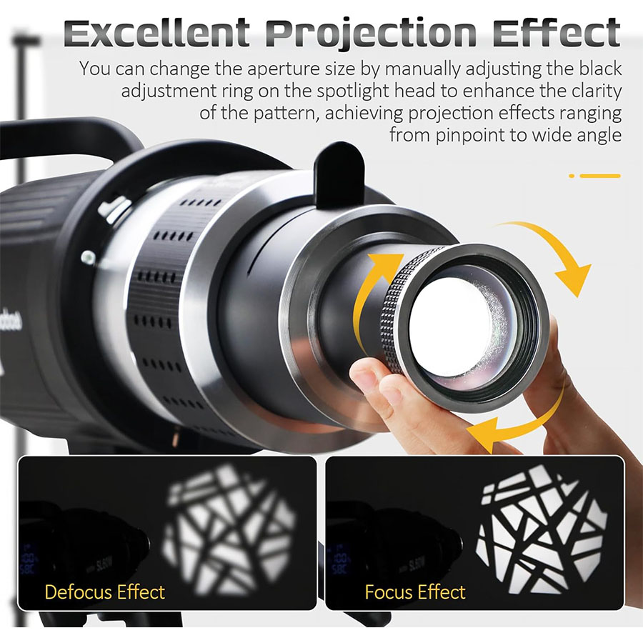 Bowens Mount Spotlight Conical - Photography Lighting Kit Godox recension och pris
