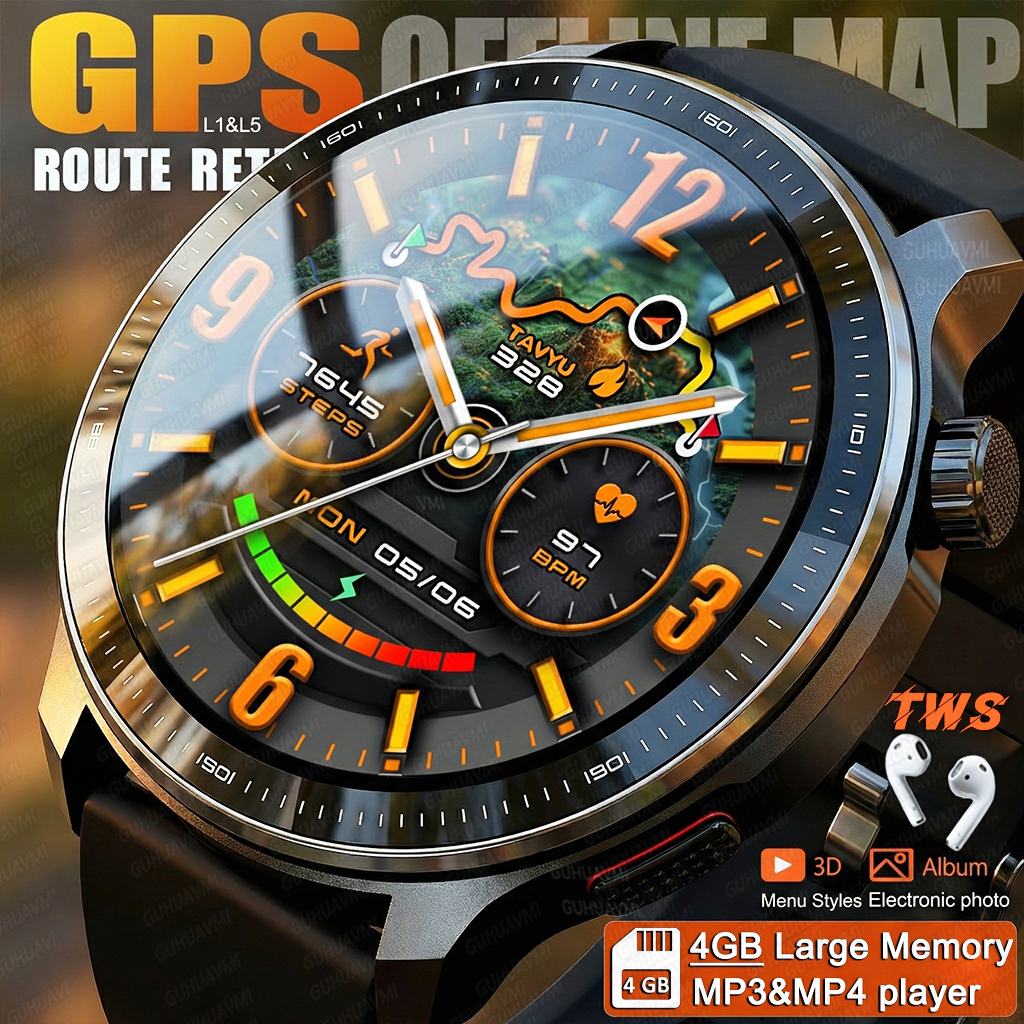 New 4GB Storage Smart Watch GP - Photography Lighting Styles recension och pris